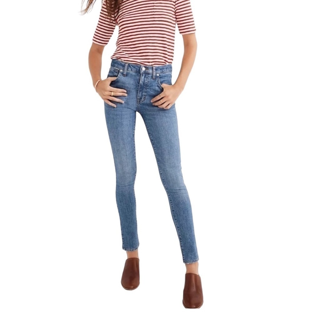 Madewell 9” High Rise Skinny Jeans Light Wash Size 28